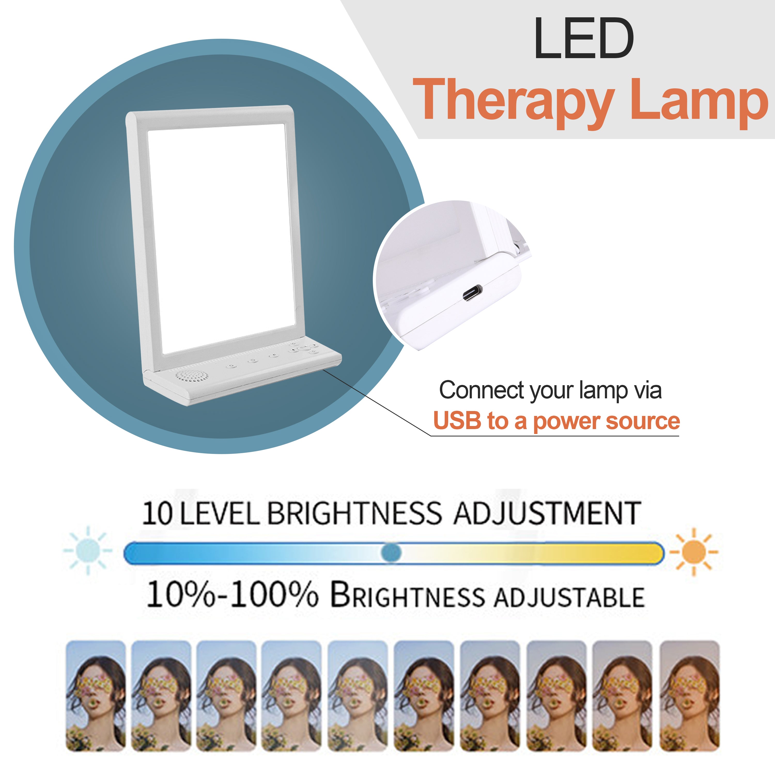 S.A.D Therapy Lamp Pro *Best Seller* DP2